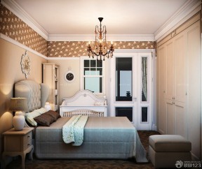6平方米卧室装修 欧式古典床装修效果图片