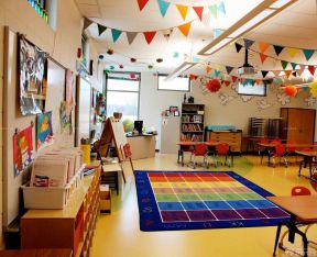 幼儿园中班教室环境布置