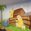 幼儿园室内手绘墙设计案例