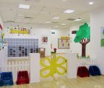 幼儿园室内装饰隔断设计效果图