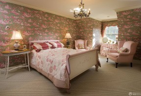 楼房卧室装修图片 美式乡村风格