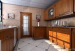 2023厨房实木橱柜装修效果图