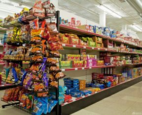 2023大型超市货架摆放效果图片欣赏