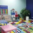 武汉幼儿园室内杂色地砖装修效果图片
