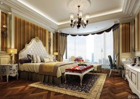卧室横梁装修效果图 美式古典风格