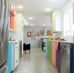 小户型整体厨房橱柜颜色效果图