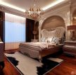 欧式新古典风格楼房卧室设计装修图片