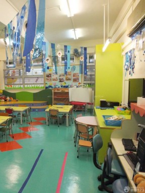 特色幼儿园装修效果图 教室