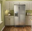2023美式小厨房整体橱柜装修效果图片