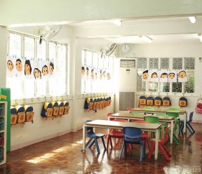现代幼儿园设计效果图 窗户