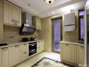 小厨房设计效果图 厨房地面瓷砖
