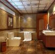 欧式古典风格厕所设计装修效果图
