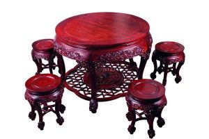 红木鼓桌
