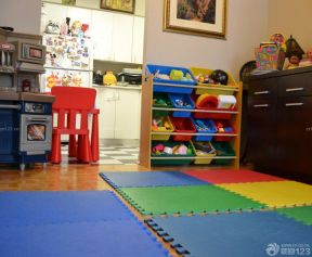 日式幼儿园装修效果图 地垫装修效果图片