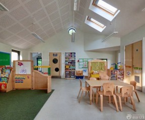日式幼儿园装修效果图 教室