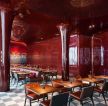 地中海酒吧红色墙面装修效果图片