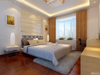 新中式风格90平两室一厅卧室装修效果图