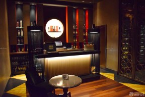 东南亚风格酒吧装修效果图 展示架设计