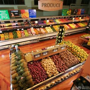 小型超市装修 水果超市