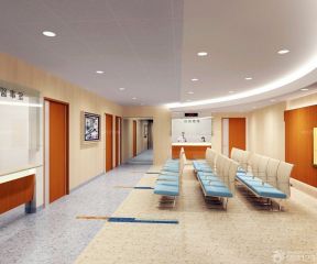 现代医院大厅等候椅装修效果图片2023