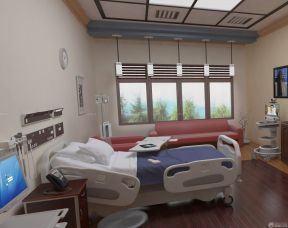 某医院病房窗户装修设计效果图2023图片
