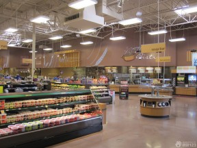超市装修效果图 loft风格