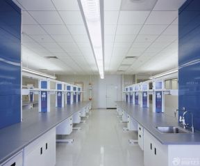2023大型医院检验科集成吊顶灯装修效果图片