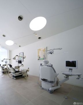口腔医院装修效果图 地板砖