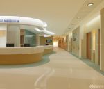 大型现代医院护士站装修效果图片 