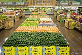 超市装修效果图片大全 水果超市