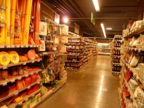 超市装修效果图片大全 欧美超市装修设计图