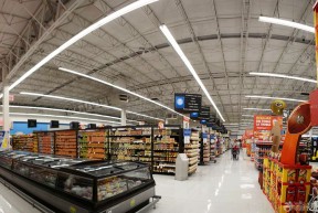 超市装修效果图片大全 商场设计