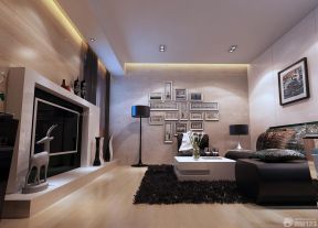 最新客厅装修效果图 电视背景墙设计