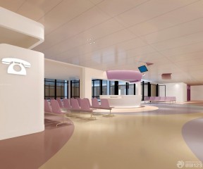 现代医院装修效果图 大厅设计装修效果图片