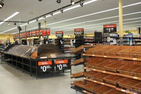 超市装修效果图大全 货架图片