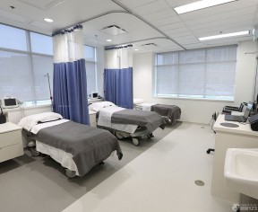 整形医院装修设计图 医院病房装修