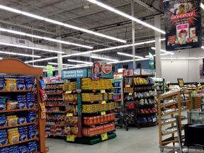 超市门店装修效果图 装修小超市