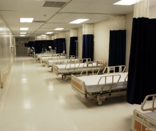 2023大型医院室内隔断帘装修效果图片欣赏