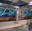 2023最新儿童医院室内背景墙装修图片 
