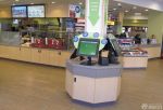 传统超市奶茶店绿色墙面装修效果图片