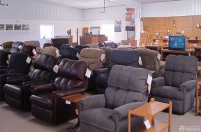 家具商场装修单人沙发效果图片