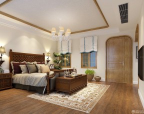 120平米房子装修图片 卧室实木家具