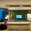 酒店宾馆绿色墙面装修效果图片欣赏