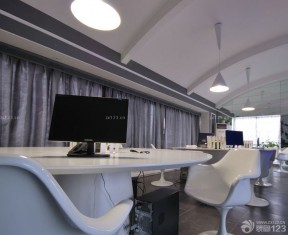 福州办公室装修 办公桌椅装修效果图片