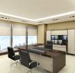 现代办公室书柜装饰设计效果图片2023
