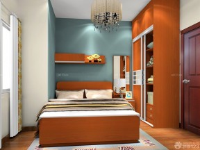 60平米两室一厅小户型装修效果图 现代卧室装修效果图