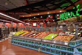 蔬果超市装修效果图 美式风格