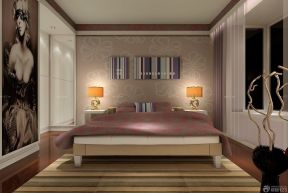 60平米小户型两室装修效果图片 个性卧室设计