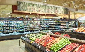 超市储物柜整齐陈列标准欣赏