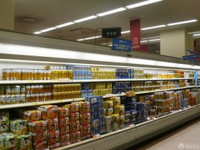 超市储物柜 陈列设计